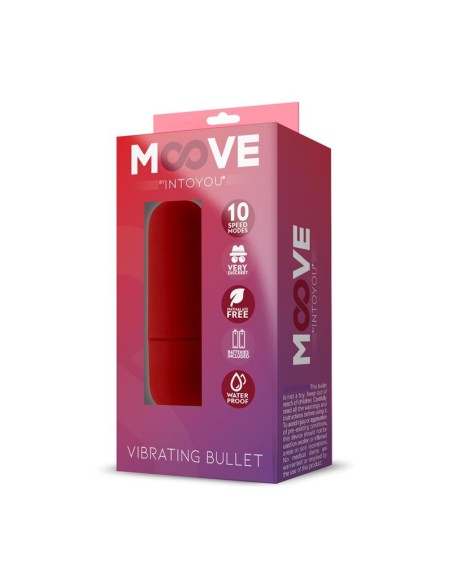 Bala Vibradora 10 Funciones Rojo Bala Vibradora 10 Funciones Rojo