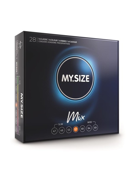 My Size Mix Talla 57 Caja de 28 Uds My Size Mix Talla 57 Caja de 28 Uds