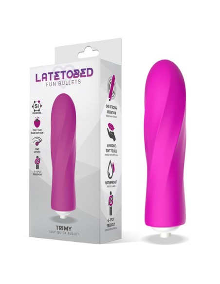 Trimy Bala Vibradora Easy Quick Silicona Rosa Trimy Bala Vibradora Easy Quick Silicona Rosa