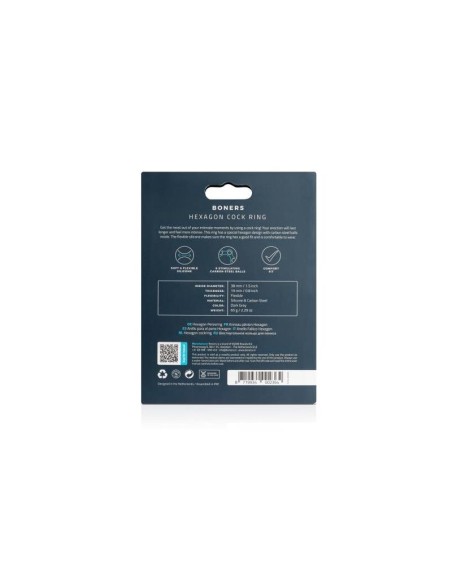 Anillo Hexagonal de Silicona para el Pene Anillo Hexagonal de Silicona para el Pene