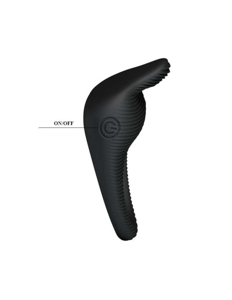 Anillo Vibrador Thimble Negro