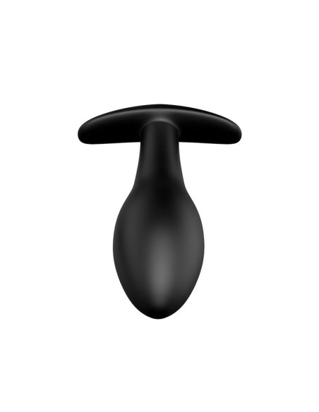 Plug Anal Negro Forma Ancla con Control Remoto