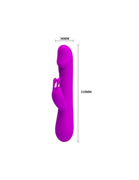 Pretty Love Vibrador Robert Color Purpura