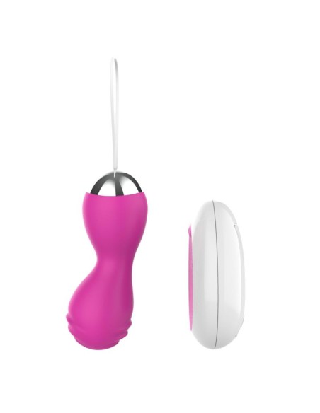 Huevo Vibrador con Control Remoto USB Rosa