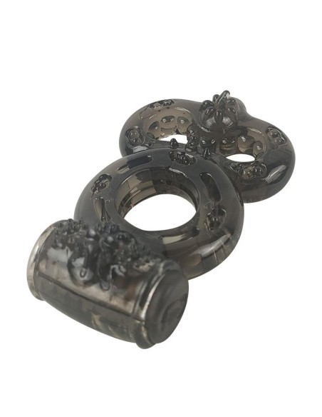 Anillo para el Pene con Vibracion Negro
