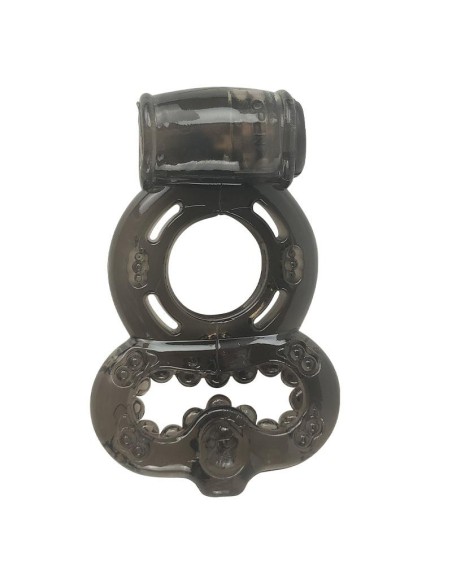 Anillo para el Pene con Vibracion Negro
