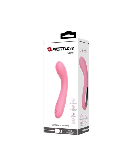 Vibrador Gloria Color Rosa Claro