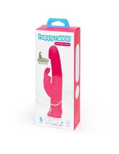 Vibrador Realistic Dual Density Rabbit Rosa