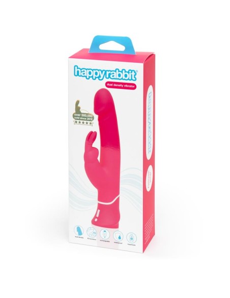 Vibrador Realistic Dual Density Rabbit Rosa