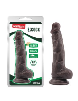 Dildo Dual Density Fashion Dude 21 x 41 cm Marron
