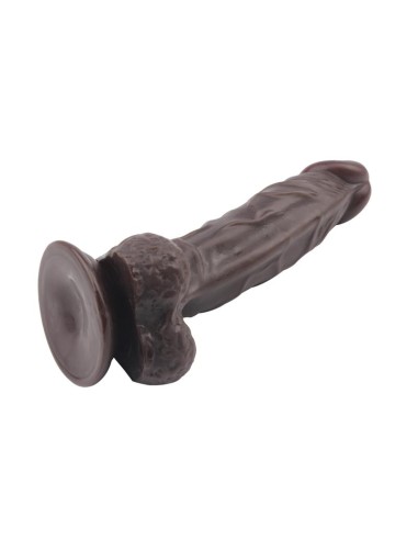 Dildo Dual Density Fashion Dude 21 x 41 cm Marron