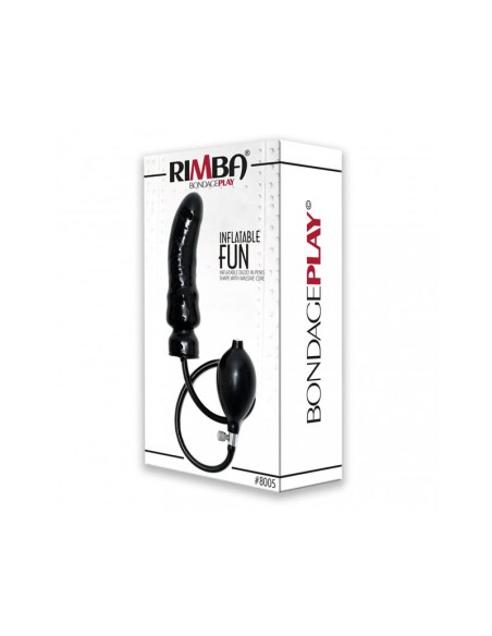 Dildo Inflable Latex Negro Dildo Inflable Latex Negro