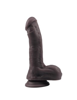 Dildo Dual Density Fashion Dude 205 x 45 cm Marron 2