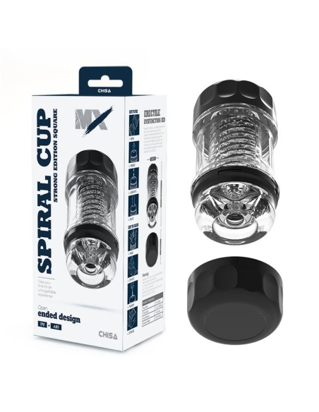 Spiral Cup Strong Edition Square Masturbador Masculino