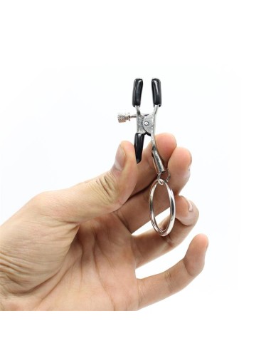 Pinzas para Pezones con Aro Metal