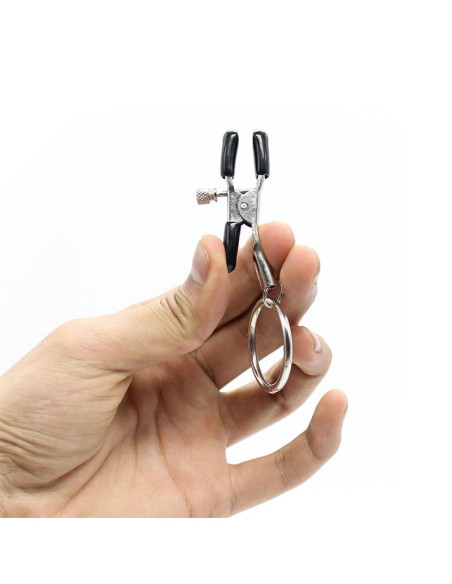 Pinzas para Pezones con Aro Metal
