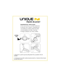 Preservativos con Tiras Pull Condoms Sin Latex 3 pcs 2