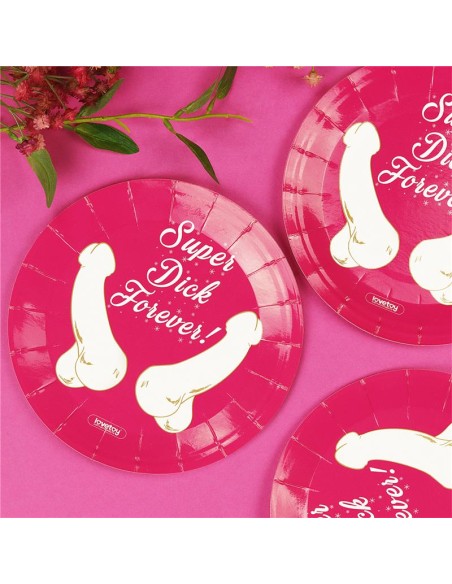 Platos de Papel Carton Pack de 6