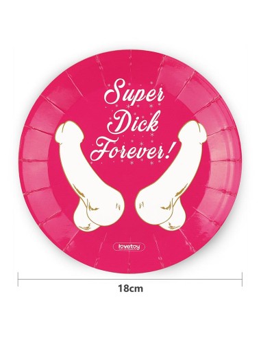 Platos de Papel Carton Pack de 6