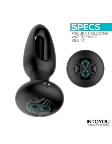 Sasha Plug con Vibracion y Lengua Flipping yControl Remoto