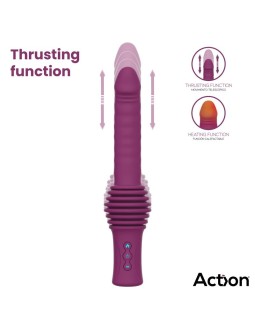 Roxer Sex Machine con Vibracion Thrusting Efecto Calor y Control Remoto 2
