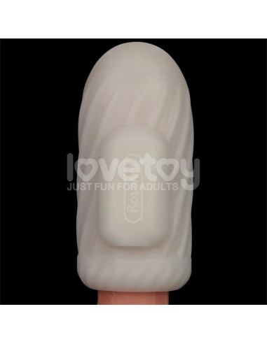 Knights Ring Funda para el Pene y Estimulador Spiral