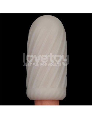 Knights Ring Funda para el Pene y Estimulador Spiral