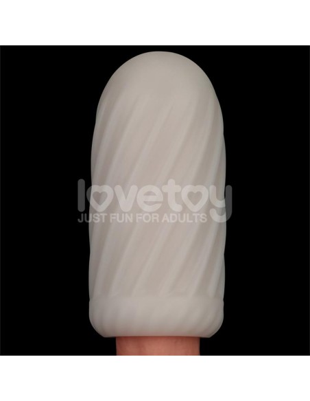 Knights Ring Funda para el Pene y Estimulador Spiral