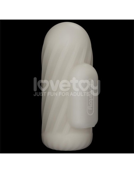 Knights Ring Funda para el Pene y Estimulador Spiral