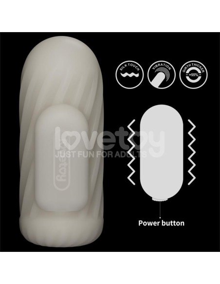 Knights Ring Funda para el Pene y Estimulador Spiral