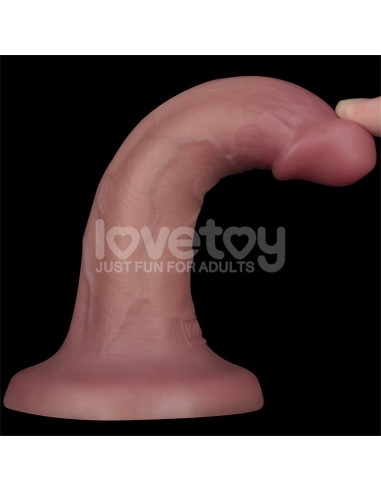 Dildo Dual Layer con Vibracion 6
