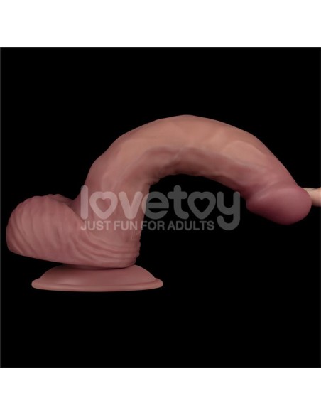 Dildo Dual Density con Vibracion 9