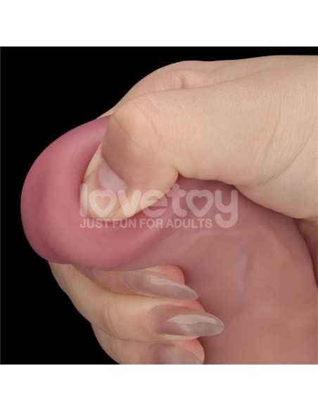 Dildo Dual Density con Vibracion 9