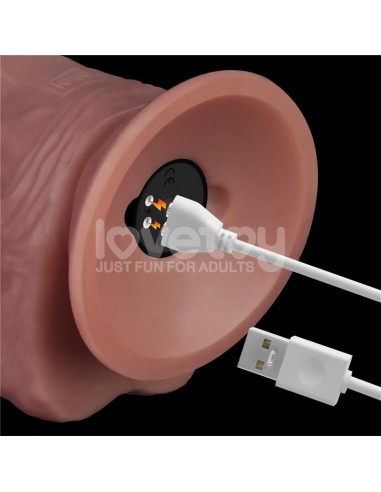 Dildo Dual Density con Vibracion 9