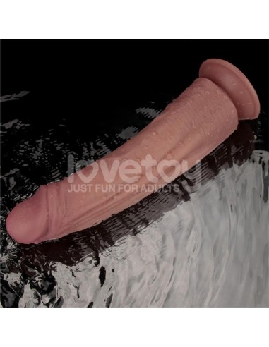 Dildo Dual Density con Vibracion 105
