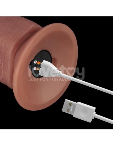 Dildo Dual Density con Vibracion 105