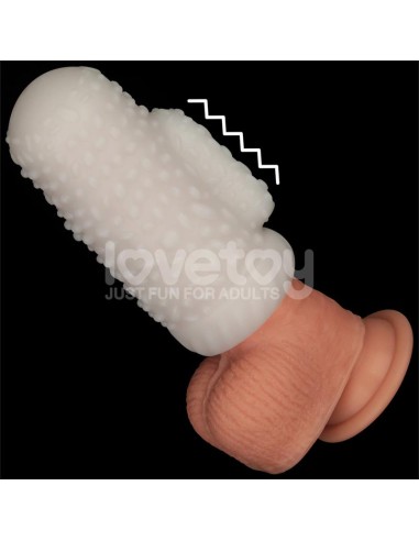 Knights Ring Funda para el Pene y Estimulador Drip