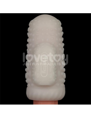 Knights Ring Funda para el Pene y Estimulador Drip