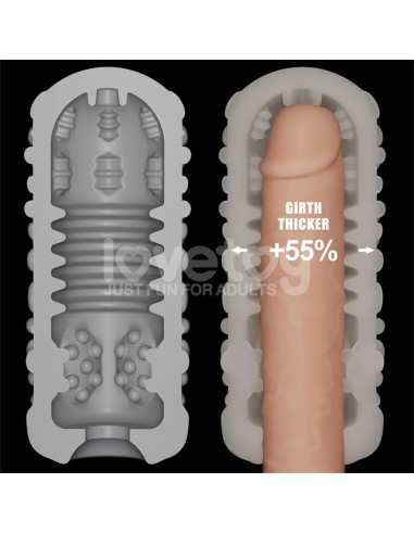 Knights Ring Funda para el Pene y Estimulador Drip