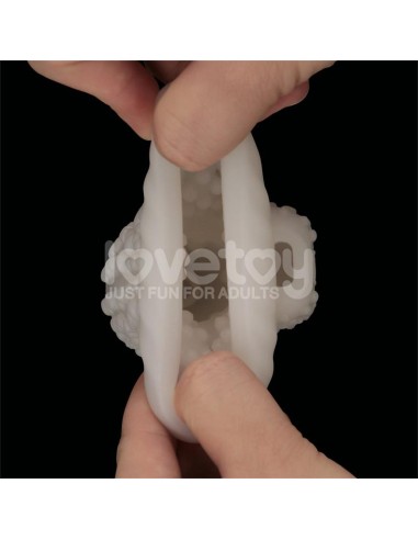 Knights Ring Funda para el Pene y Estimulador Drip