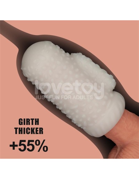 Knights Ring Funda para el Pene y Estimulador Drip