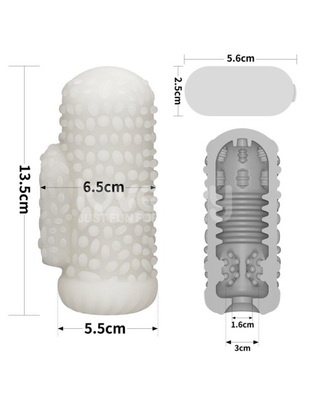 Knights Ring Funda para el Pene y Estimulador Drip