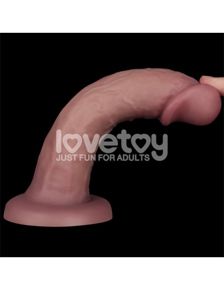 Dildo Dual Density con Vibracion 8