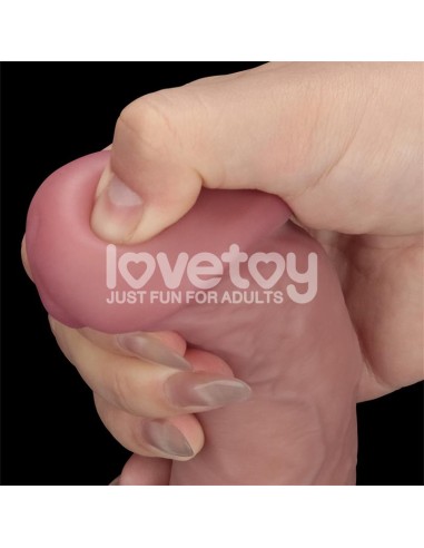 Dildo Dual Density con Vibracion 8