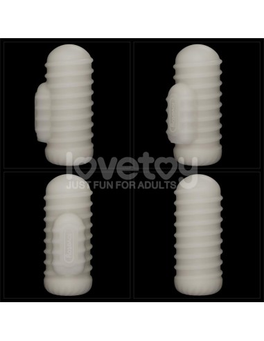 Knights Ring Funda para el Pene y Estimulador Wavy