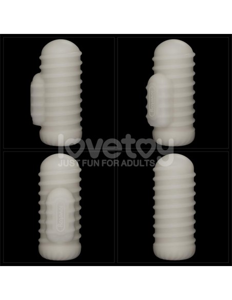 Knights Ring Funda para el Pene y Estimulador Wavy