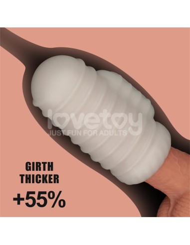 Knights Ring Funda para el Pene y Estimulador Wavy