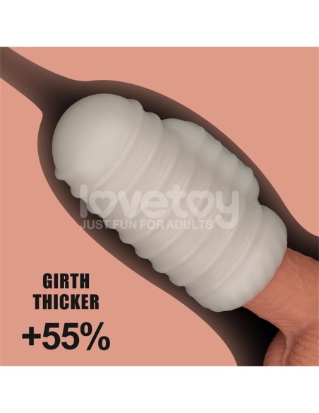 Knights Ring Funda para el Pene y Estimulador Wavy