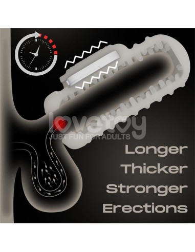 Knights Ring Funda para el Pene y Estimulador Wavy