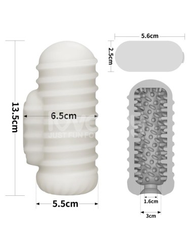 Knights Ring Funda para el Pene y Estimulador Wavy